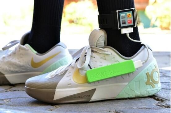 人體充電器已經(jīng)亮相 邊走路邊為手機(jī)充電